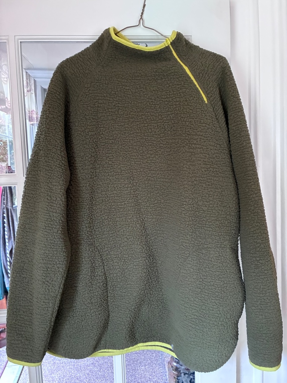 Lands End women's sherpa tunic, sz L